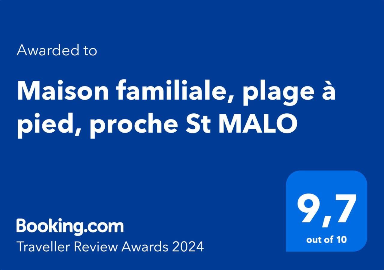 Maison Familiale, Plage A Pied, Proche St Malo Saint-Coulomb Ngoại thất bức ảnh